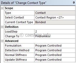 change contact type